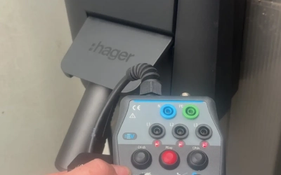 Borne de recharge Hager 11kW
